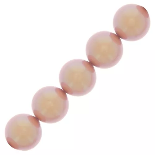 Perle Preciosa Round Pearl Maxima - 12 mm Pearlescent Pink x6
