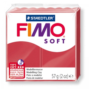 Pasta per modellare Fimo Soft gr. 57 Ciliegia (n°26)