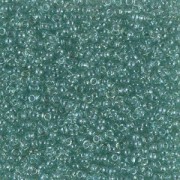 Rocaille Miyuki 15/0 2445 - Transparent Sea Foam Luster