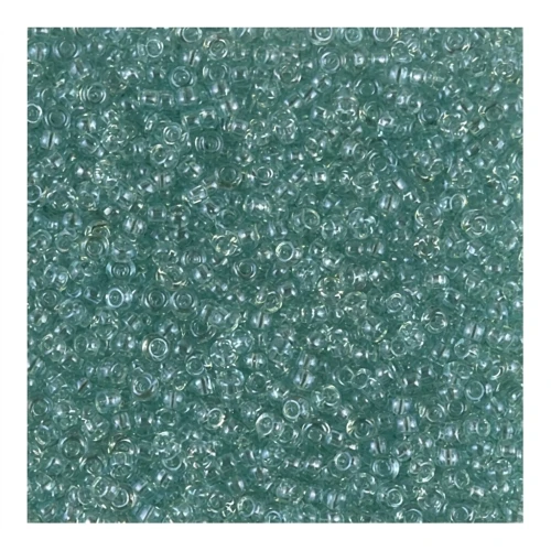 Rocaille Miyuki 15/0 2445 - Transparent Sea Foam Luster