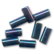 Bugles Miyuki 3 mm BGL1-452 - Blu scuro iris metallizzato x10 g