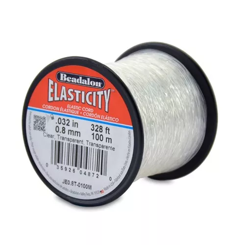 Filo elastico 0,8 mm - Trasparente x100m