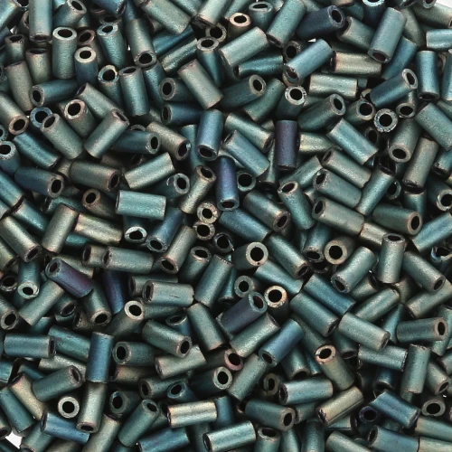 Bugles Miyuki mm. 3 BGL1-2008 - Mat Met Patina Iris x10g