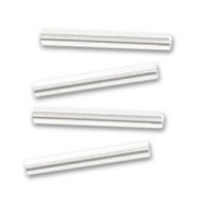 Perla Rocailles Preciosa, tubetti da 20 mm, Crystal Silver Lined, 20 g