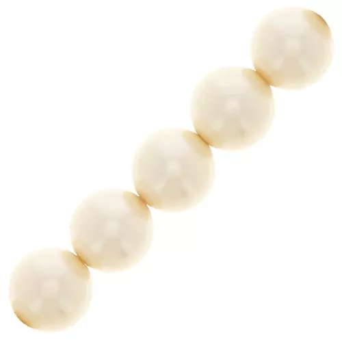 Perle Preciosa Round Pearl Maxima - 12 mm Pearl Effect Creamrose x6