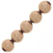 Perle Preciosa Round Pearl Maxima - 12 mm Pearl Effect Bronze x6