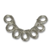 Separatori 7 file mm. 22x13 Nickel nero x6|raw }}