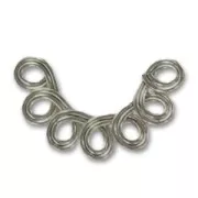 Separatori 7 file mm. 22x13 Nickel nero x6