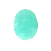 Cabochon ovale sfaccettato 8x6 mm Amazonite x1