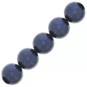 Perle Preciosa Round Pearl Maxima - 12 mm Pearl Effect Blue x6