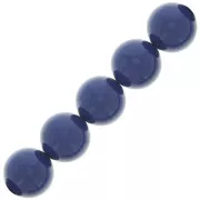 Perle Preciosa Round Pearl Maxima - 10 mm Navy blue x5