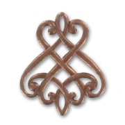 Separatori mm. 25x20 rame antico x2|raw }}