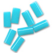 Bugles Miyuki mm. 3 BGL1-413 - Opaque Turquoise Blue x10g|raw }}