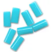 Bugles Miyuki mm. 3 BGL1-413 - Opaque Turquoise Blue x10g