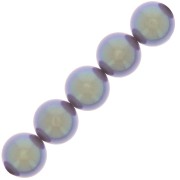 Perle Preciosa Round Pearl Maxima - 10 mm Pearlescent Violet x5