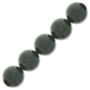 Perle Preciosa Round Pearl Maxima - 10 mm Malachite x5|raw }}