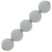 Perle Preciosa Round Pearl Maxima - 10 mm Ceramic Grey x5