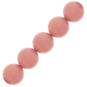 Perle Preciosa Round Pearl Maxima - 10 mm Salmon Rose x5|raw }}