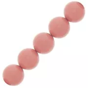 Perle Preciosa Round Pearl Maxima - 10 mm Salmon Rose x5