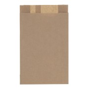 Sacchetto in carta kraft 12x4,5x19,5 cm - Marrone x1