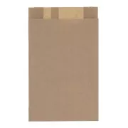 Sacchetto in carta kraft 12x4,5x19,5 cm - Marrone x1
