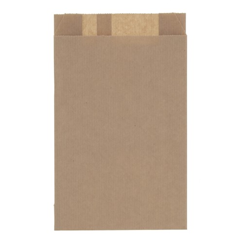Sacchetto in carta kraft 12x4,5x19,5 cm - Marrone x1