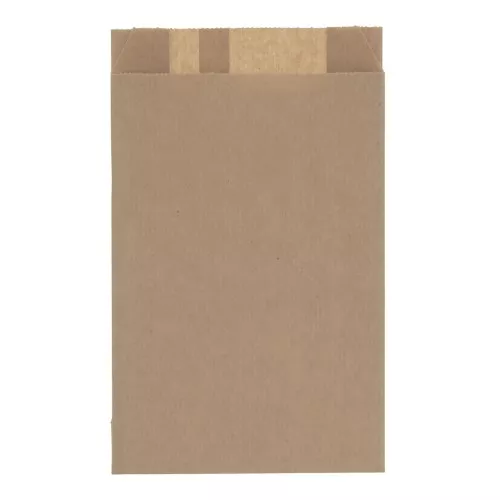 Sacchetto in carta kraft 12x4,5x19,5 cm - Marrone x1