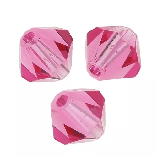 Biconi Preciosa 3 mm - MC Bead Rondell - Rose x30