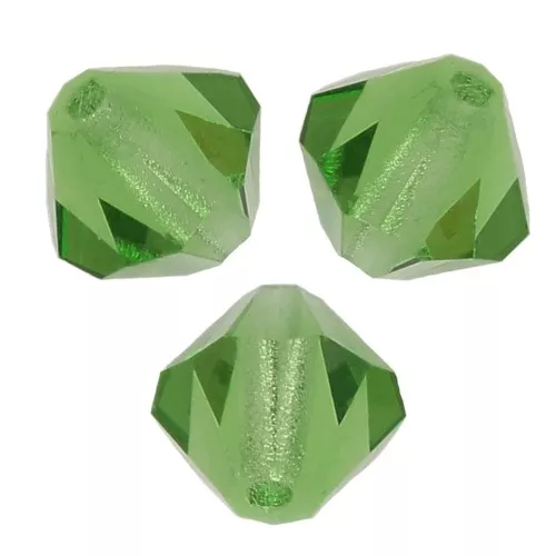 Biconi Preciosa 3 mm - MC Bead Rondell - Peridot x30