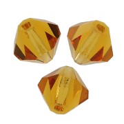 Biconi Preciosa 3 mm - MC Bead Rondell - Topaz x30|raw }}