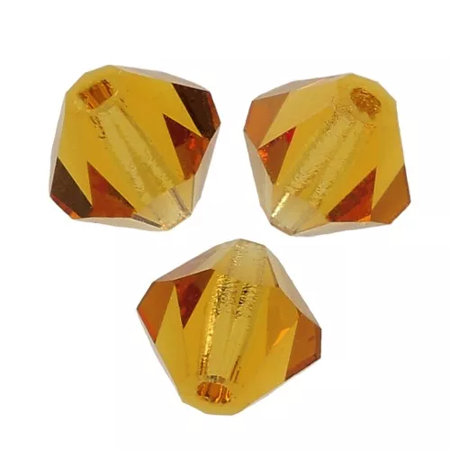 Biconi Preciosa 3 mm - MC Bead Rondell - Topaz x30