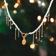 Biconi Preciosa 3 mm - MC Bead Rondell - Topaz x30