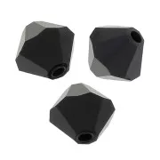 Biconi Preciosa 3 mm - MC Bead Rondell - Jet x30