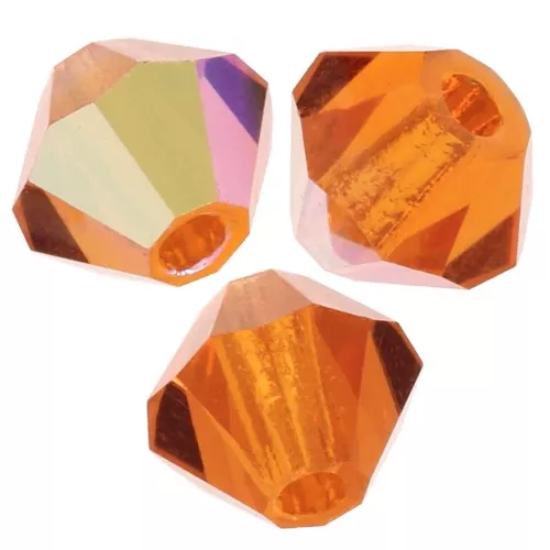 Biconi Preciosa 3 mm - MC Bead Rondell - Sun AB x30