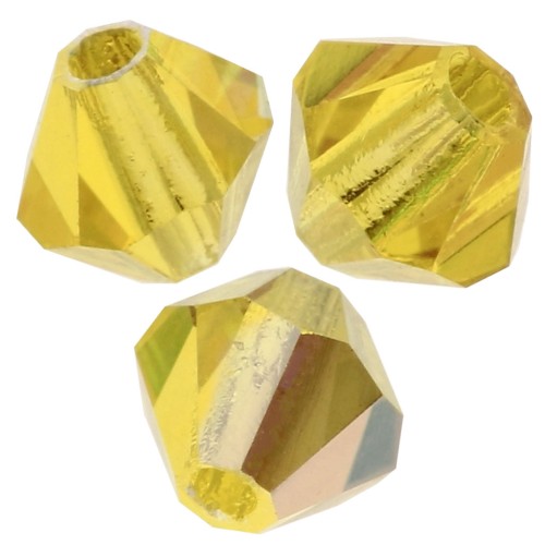 Biconi Preciosa 3 mm - MC Bead Rondell - Citrine AB x30