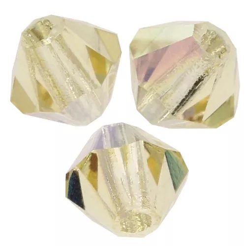 Biconi Preciosa 3 mm - MC Bead Rondell - Jonquil AB x30