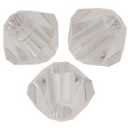 Biconi Preciosa 3 mm - MC Bead Rondell - Crystal Argent Flare x30