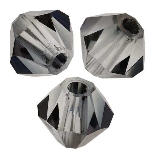 Biconi Preciosa 3 mm - MC Bead Rondell - Crystal Valentinite x30