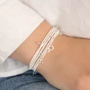 Biconi Preciosa 3 mm - MC Bead Rondell - Crystal Lagoon x30