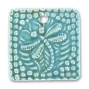 Pendente in ceramica mm. 40 Light Turquoise x1