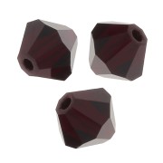 Biconi Preciosa 5 mm - MC Bead Rondell - Garnet x12