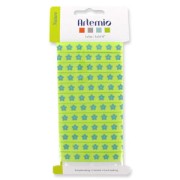 Nastri fiore Turchese fondo Verde x 5m|raw }}