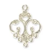 Separatori leggeri mm. 32x24 argentato x10