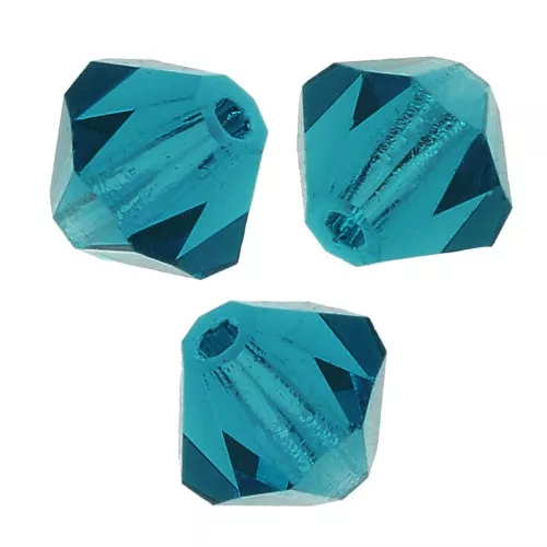 Biconi Preciosa 5 mm - MC Bead Rondell - Indicolite x12