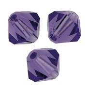 Biconi Preciosa 5 mm - MC Bead Rondell - Deep Tanzanite x12|raw }}