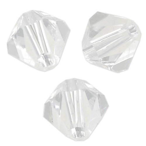 Biconi Preciosa 5 mm - MC Bead Rondell - Crystal x12