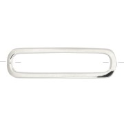 Distanziatore rectangle arrondi 21x6 mm - Argent 925 x1|raw }}