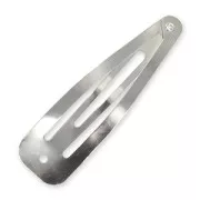 Fermagli per capelli mm. 67 rodiato x1