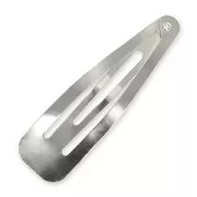 Fermagli per capelli mm. 67 rodiato x1