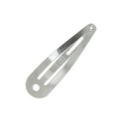 Fermagli per capelli mm. 40 rodiato x1